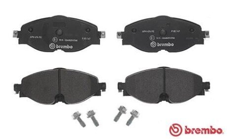 Комплект тормозных колодок из 4 шт. дисков BREMBO P85147