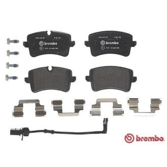 Комплект тормозных колодок из 4 шт. дисков BREMBO P85150