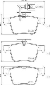 Гальмівні колодки дискові BREMBO P 85 162