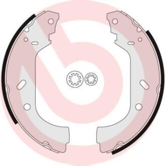 Комплект тормозных колодок BREMBO S23517 (фото 1)