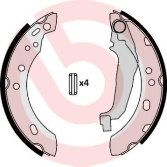 Комплект тормозных колодок BREMBO S56507