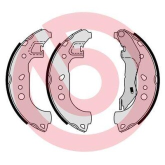 Гальмівні колодки барабанні BREMBO S85543