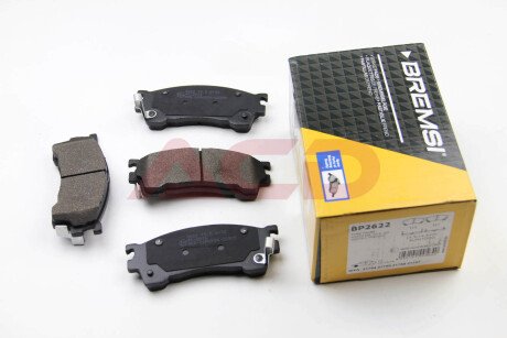 Гальмівні колодки пер. Mazda 323/626 94-04 (sumitomo) BREMSI BP2622