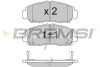 Гальмівні колодки пер. Honda Civic 87-01 (sumitomo) BREMSI BP3059 (фото 1)