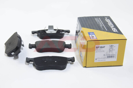 Гальмівні колодки пер. Ford Focus IV 18- (155.1х64.4х16.8) BREMSI BP3847