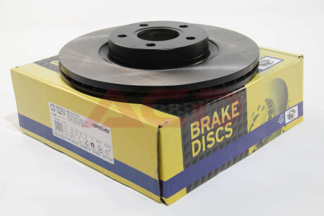 Гальмівний диск перед. C-Max/Focus II/III/Kuga I/II 03- (300x25) BREMSI CD7225V