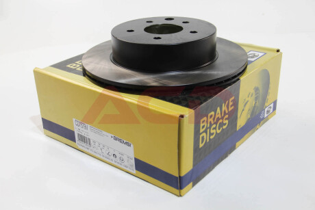 Гальмівний диск зад. Qashqai/X-Trail/Leaf/Kaleos I 01- (292x16) BREMSI CD7579V