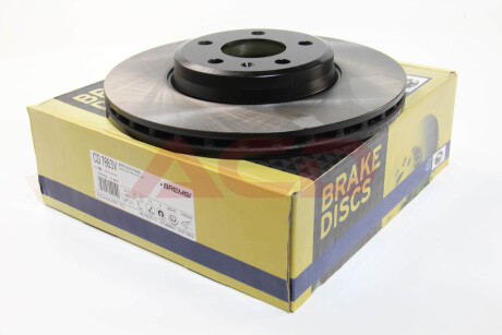 Гальмівний диск перед. Audi A4/A5 07- (314x25) BREMSI CD7663V