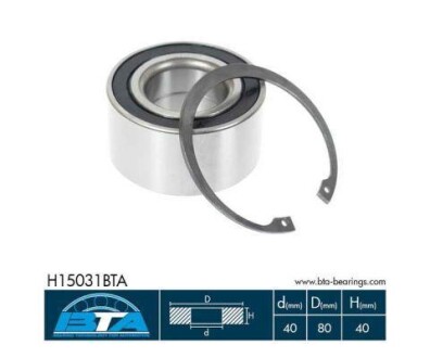 Комплект подшипников колеса BTA H15031BTA