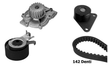 ZESTAW ROZRZ Z POMP? WODY VOLVO V40/S60/S70/S80/XC90 2,0/2,4/2,5T 00-10 BUGATTI KBU10138C (фото 1)