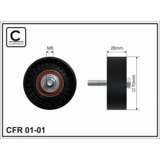 Ролик CAFFARO 0101