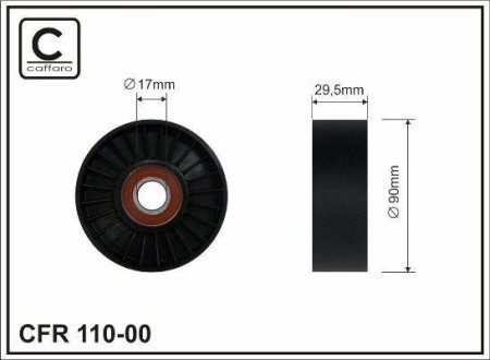 Ролик ремня CAFFARO 11000