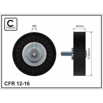 Ролик направляючий CAFFARO 1216