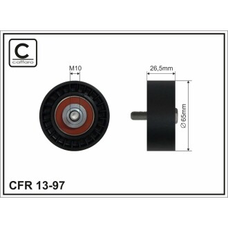 Ролик ремня CAFFARO 1397