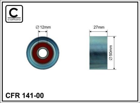 Ролик ремня CAFFARO 14100