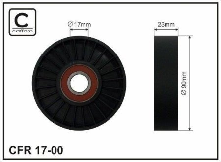 Ролик ремня CAFFARO 1700