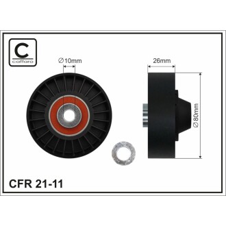 Ролик натяжний CAFFARO 2111 (фото 1)
