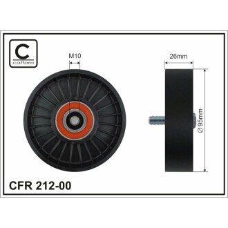 Ролик пасу CAFFARO 21200