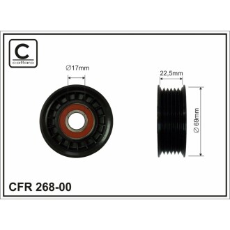 Ролик генерат CAFFARO 26800