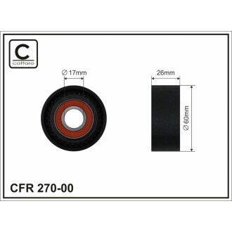 Ролик CAFFARO 27000