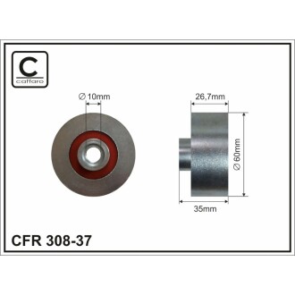 Ролик ремня CAFFARO 30837