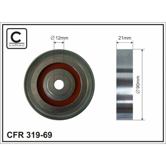 Ролик направляючий CAFFARO 31969