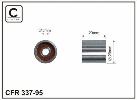 Ролик ремня CAFFARO 33795