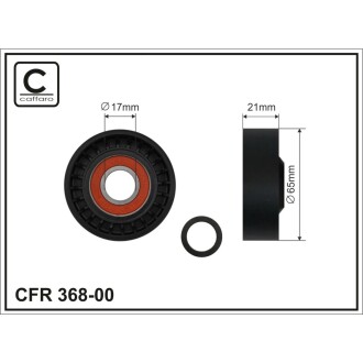 Ролик ремня CAFFARO 36800