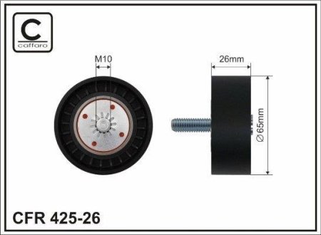 Ролик ремня CAFFARO 42526