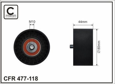 Ролик ремня CAFFARO 477-118