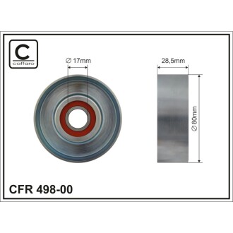 Ролик CAFFARO 49800