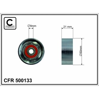 Ролик CAFFARO 500133