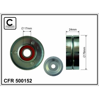 Ролик CAFFARO 500152