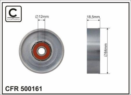 Ролик ремня CAFFARO 500161