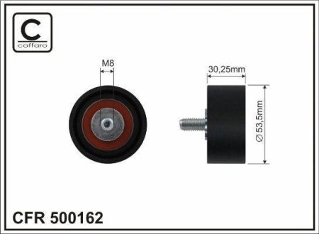 Ролик ремня CAFFARO 500162