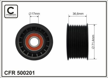 Автозапчасть CAFFARO 500-201