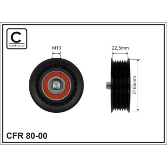 Ролик ремня CAFFARO 8000