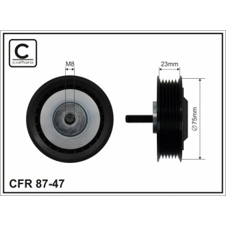 Ролик ремня CAFFARO 8747