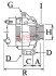 Alternator CARGO 115667 (фото 5)
