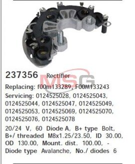 Rectifier CARGO 237356