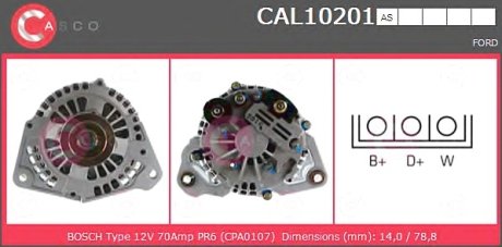 Генератор CASCO CAL10201AS