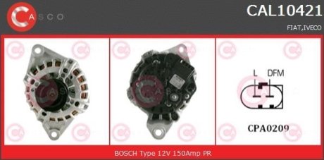 ALTERNATOR 12V 150A CASCO CAL10421AS (фото 1)