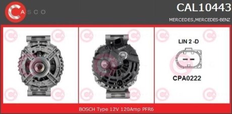 Генератор CASCO CAL10443AS