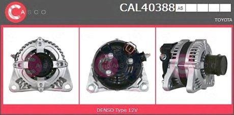 ALTERNATOR 12V 120A CASCO CAL40388AS