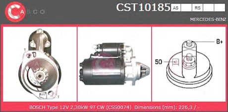 Стартер CASCO CST10185AS