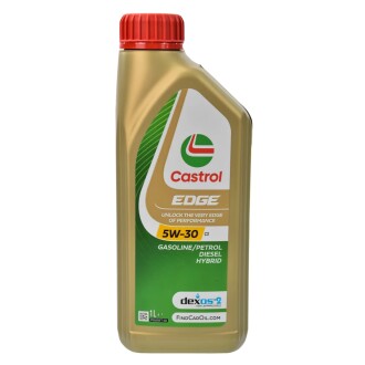 Масло ДВС 5W-30 EDGE C3 API SN/CF, ACEA C3, GM dexos2, 1л, синт. CASTROL 15530C