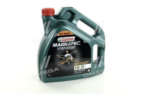 Олива моторна Magnatec STOP-START 5W-20 E (Каністра 4л) CASTROL 15D8EF