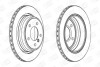 Диск тормозной задний (кратно 2) Bmw Series 5, (E39) (96-) CHAMPION 562036CH (фото 1)