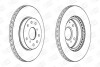 Диск тормозной передний (кратно 2) Fiat Sedici (06-14)/Suzuki SX4 (06-), Vitara (LY) (15-) CHAMPION 562534CH (фото 1)