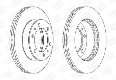 Автозапчасть CHAMPION 562861CH